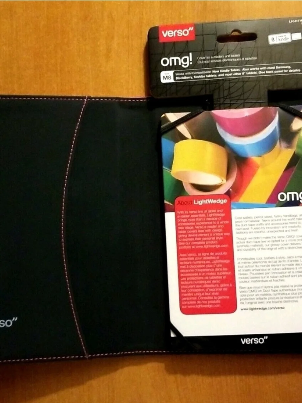 Verso OMG! M8 Pink Tablet Cover – Protective Case for Tablets New